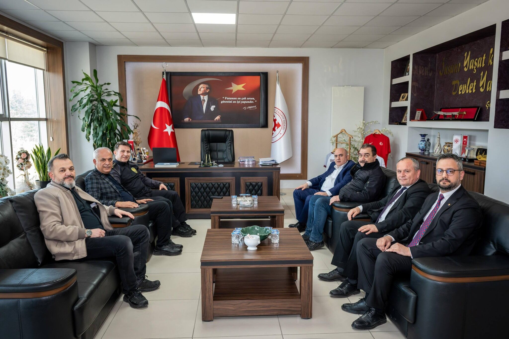 Bilecik Ticaret Ve Sanayi Odası’na Emniyet Ziyareti 12233