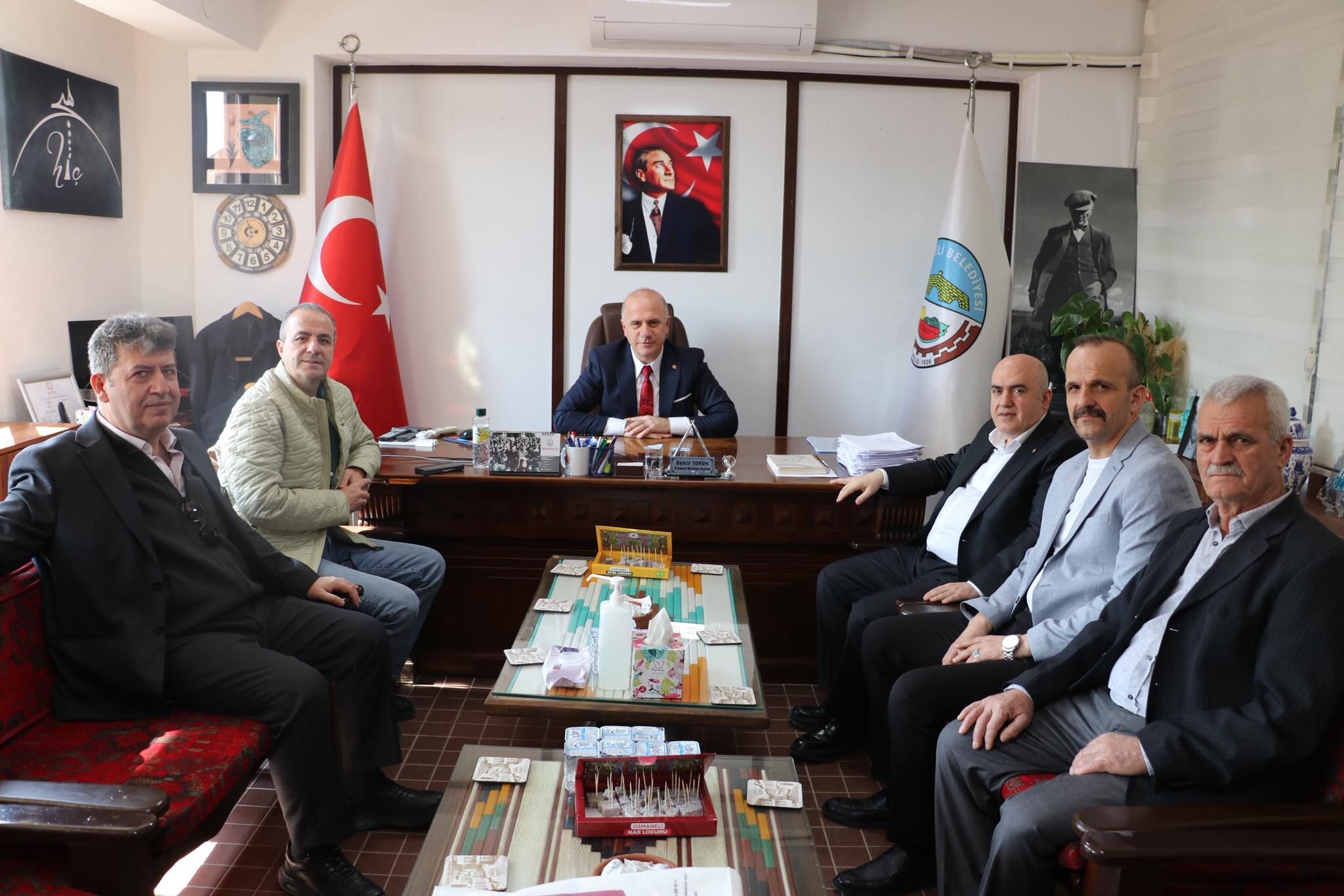 Bilecik'in Sesi Gazetesi'nden Başkan Torun'a Ziyaret