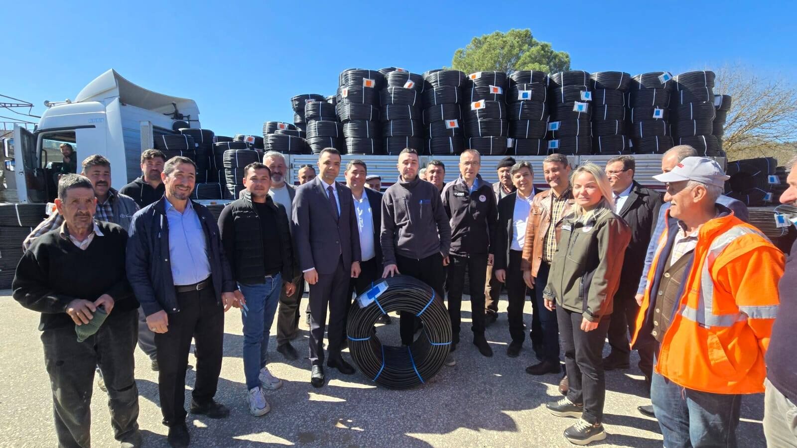 Bilecikli Çiftçilere Damlama Sulama Desteği 11663