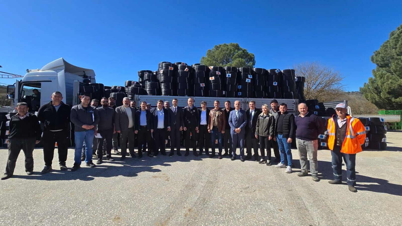 Bilecikli Çiftçilere Damlama Sulama Desteği 11664