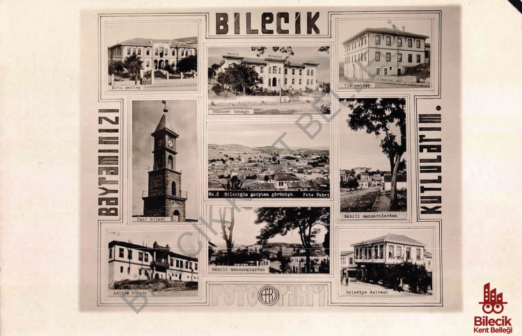 Bilecikte Asırlık Bayram Kartpostalı 11980
