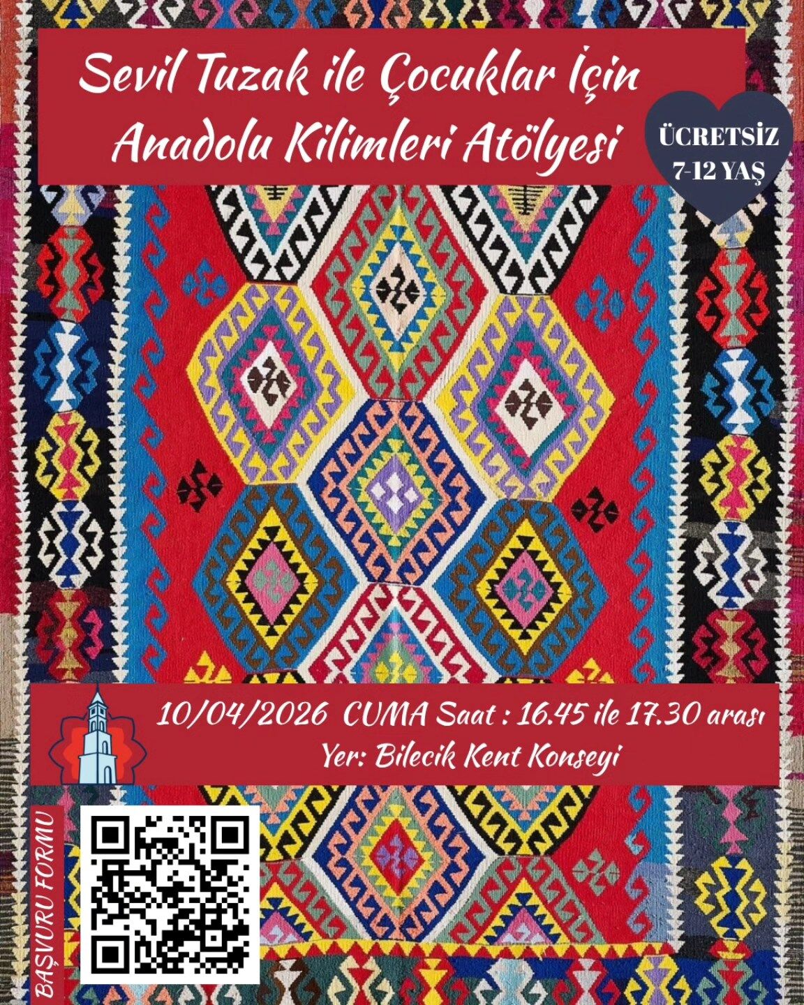 Bilecik’te Çocuklar Anadolu Kilimlerinin İzinde 12296