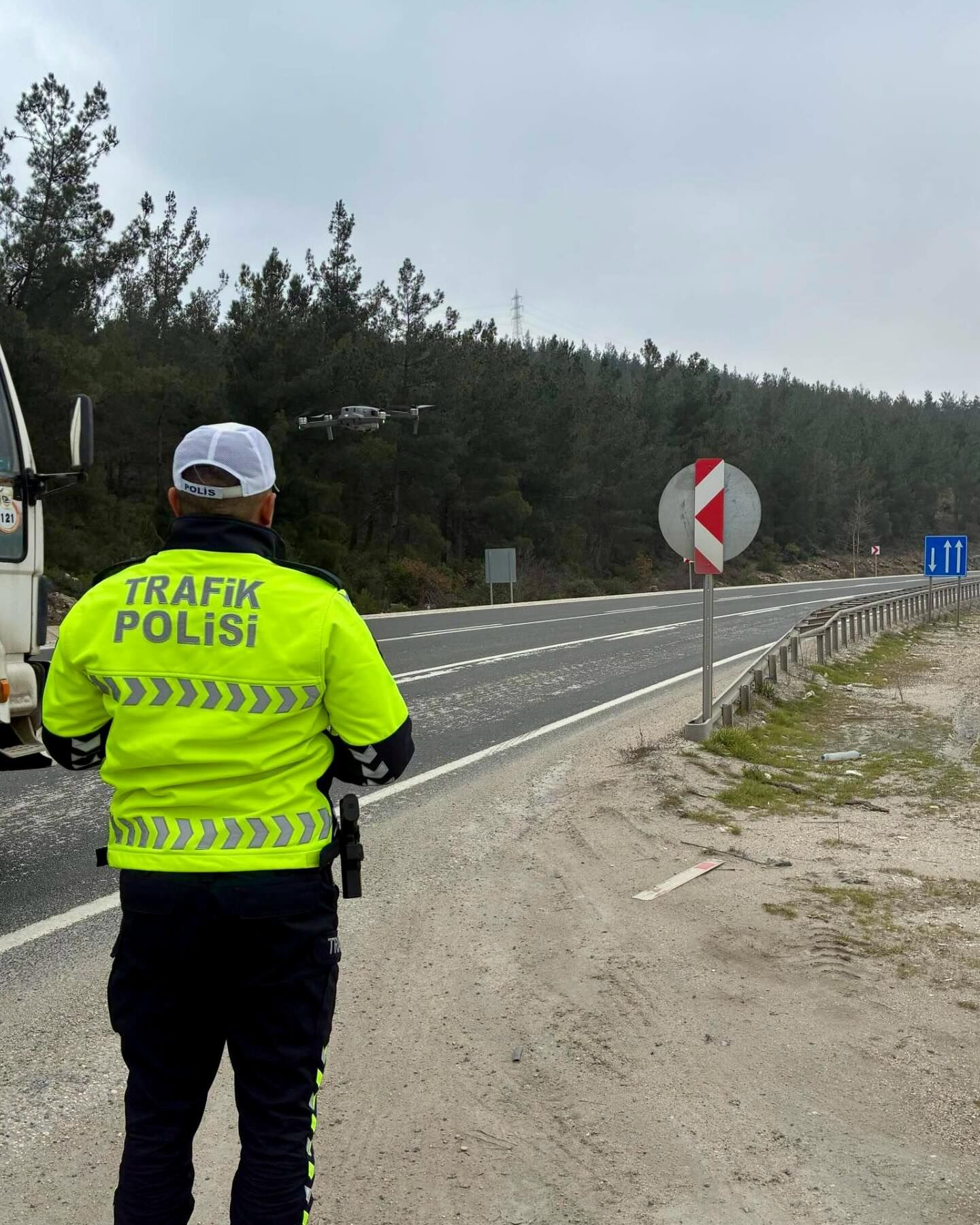 Bilecik’te Drone Destekli Trafik Denetimi 11862