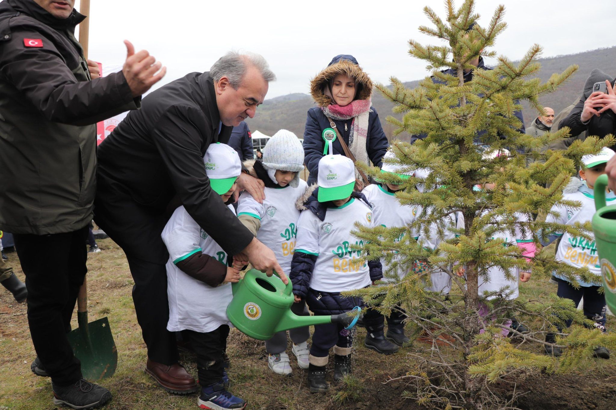 Bozüyük’te Orman Haftası Kapsamında Fidan Dikim Etkinliği 12237