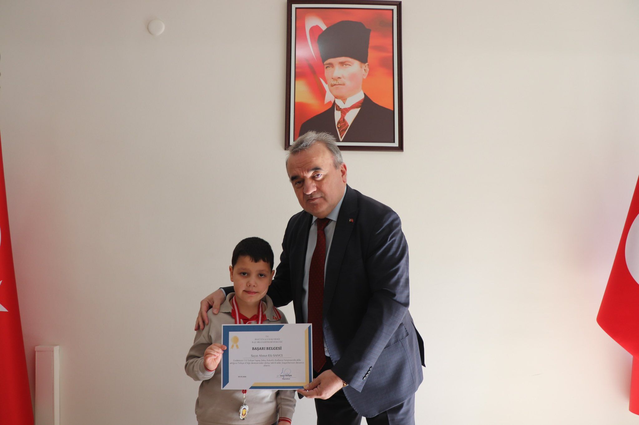 Bozüyük’te Robotik Başarıya Ödül 11458