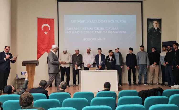 Ertuğrul Gazi Kyk Yurdu’nda Kur’an I Kerim Ve Hadis Yarışması 11553