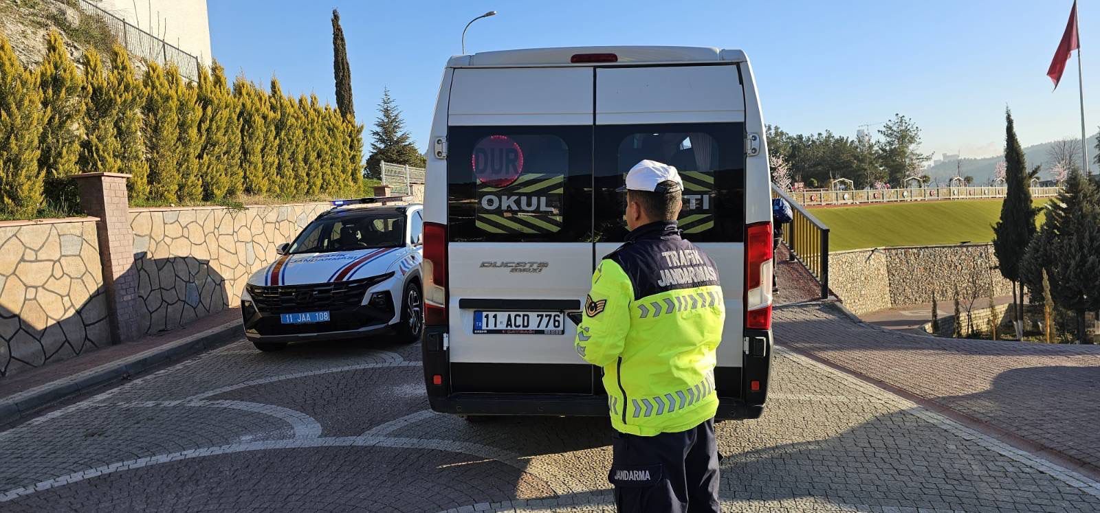 Jandarmadan Okul Servislerine Sıkı Denetim 11653