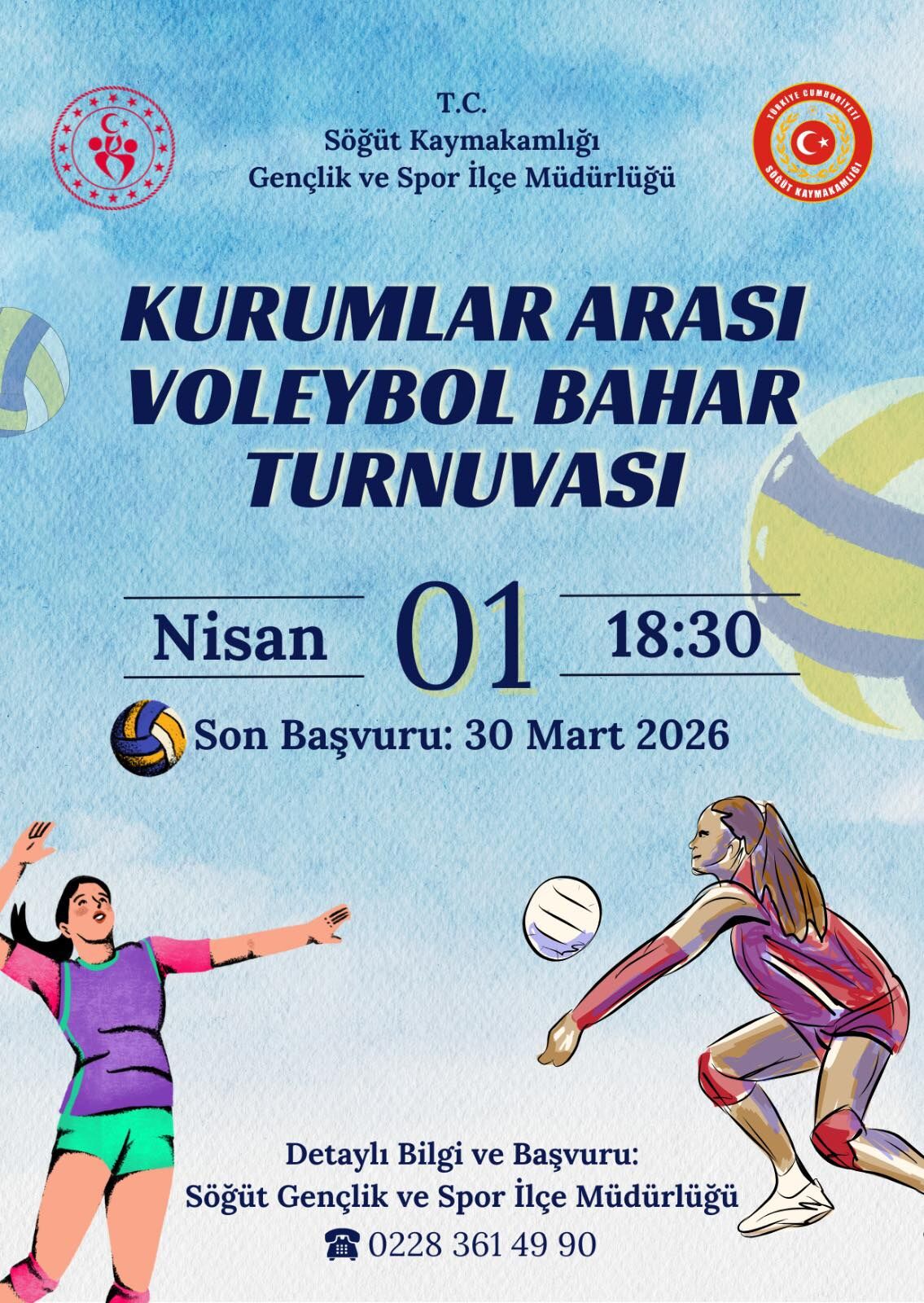 Kurumlar Arası Voleybol Heyecanı Başlıyor 12164