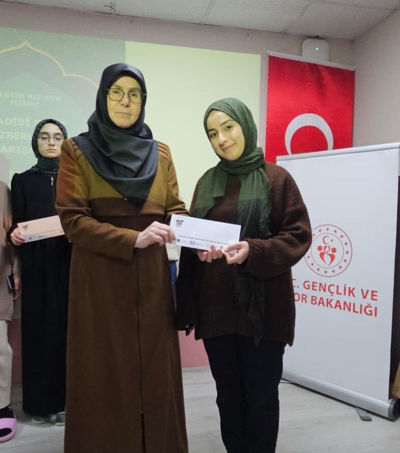 Kyk Kız Yurdu’nda 40 Hadis Ezberleme Yarışması Düzenlendi 11751