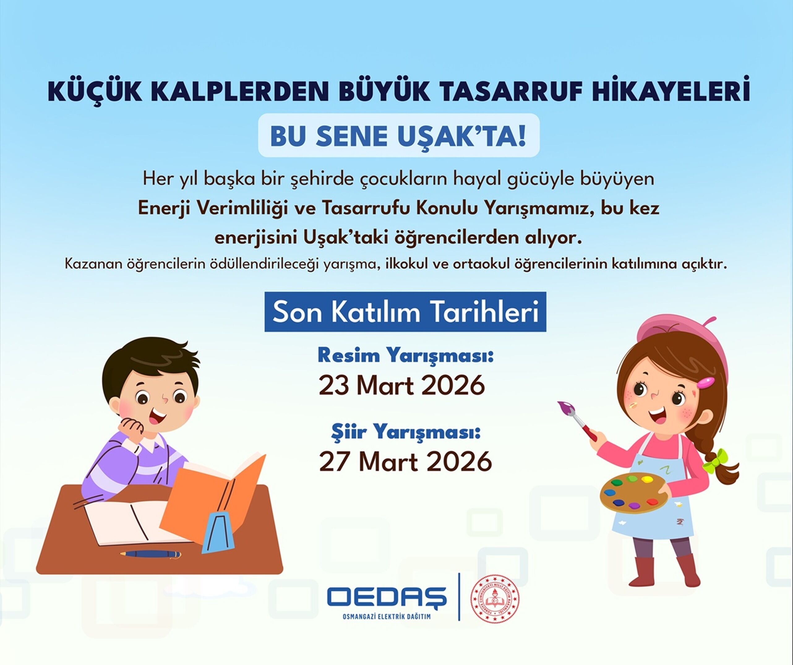 Oedaş’tan Şiir Ve Resim Yarışması 11851
