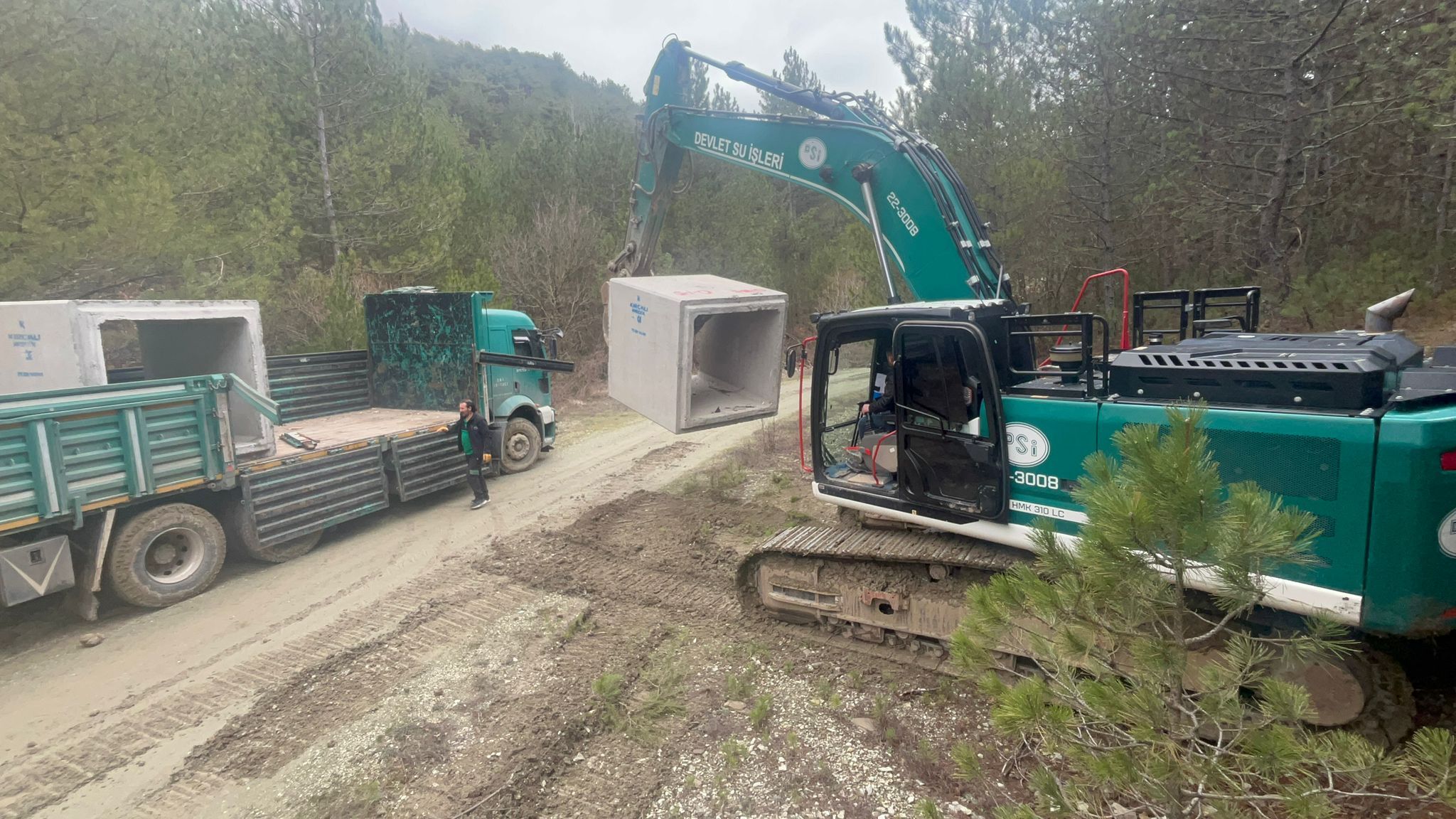 Süzmen Göleti’nde Altyapı Hamlesi 11209