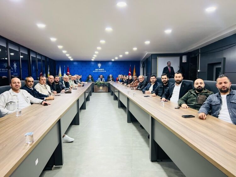 Ak Parti Bilecik İl Yönetimi Haftalık Toplantıda Bir Araya Geldi 13276