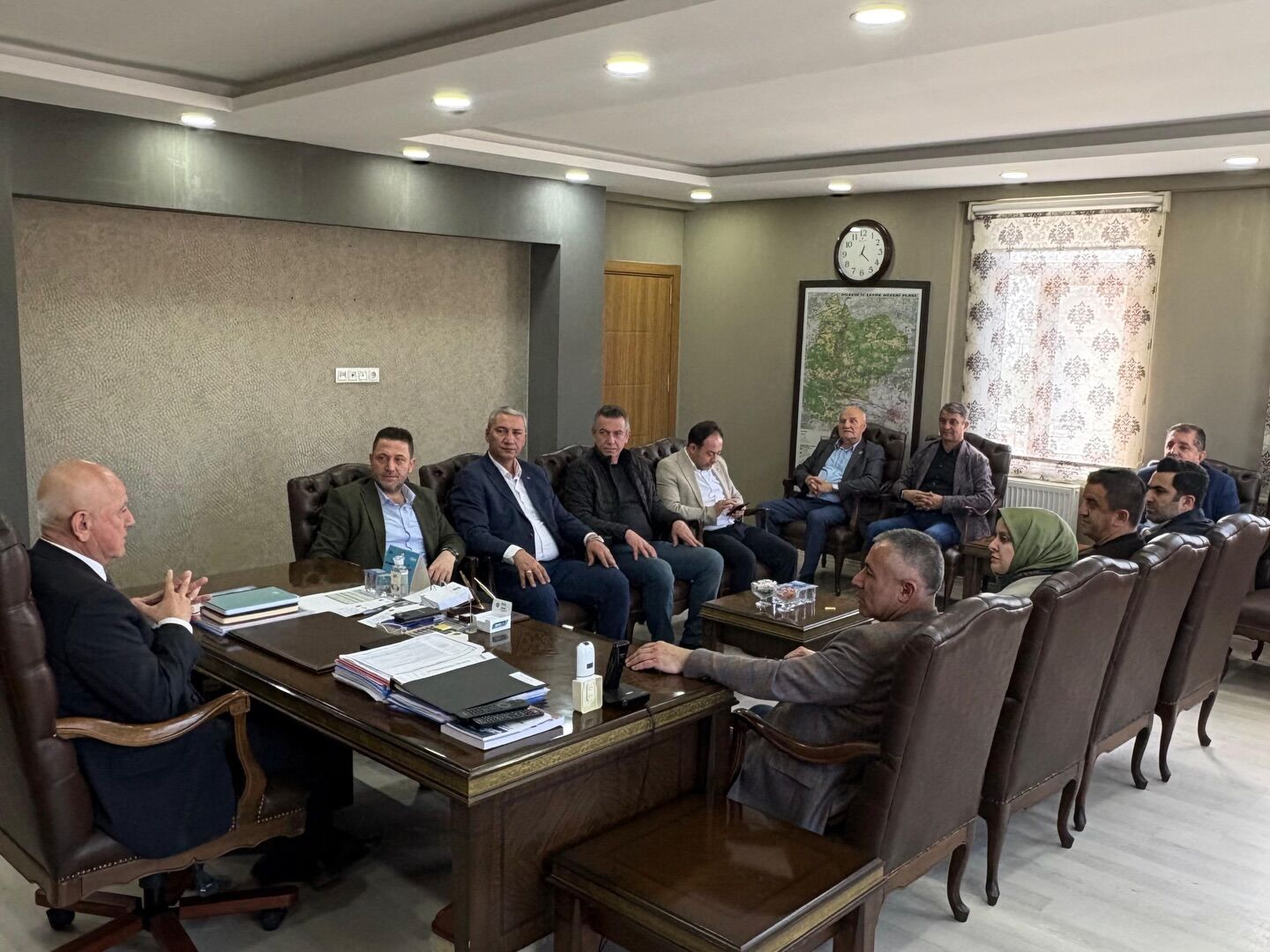 Ak Parti’den İl Genel Meclis Başkanına Tebrik Ziyareti 12701