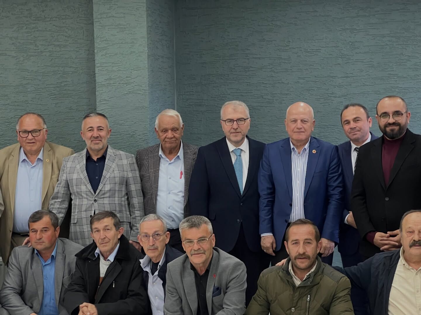 Ak Partiden Köy Muhtarlarıyla İstişare 13496