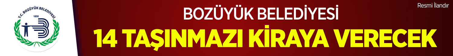 14 ADET TAŞINMAZ KİRAYA VERİLECEKTİR