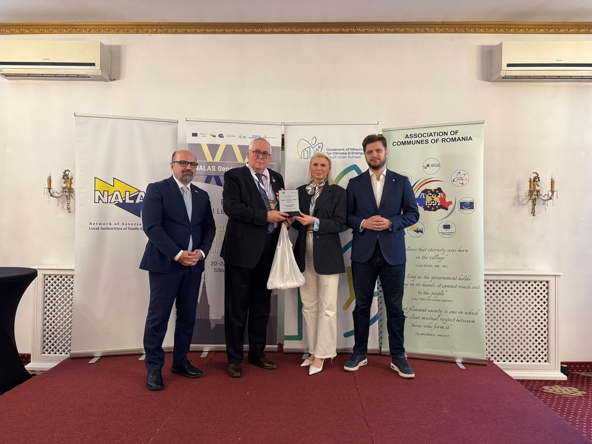 Başkan Subaşı Romanyada 13315