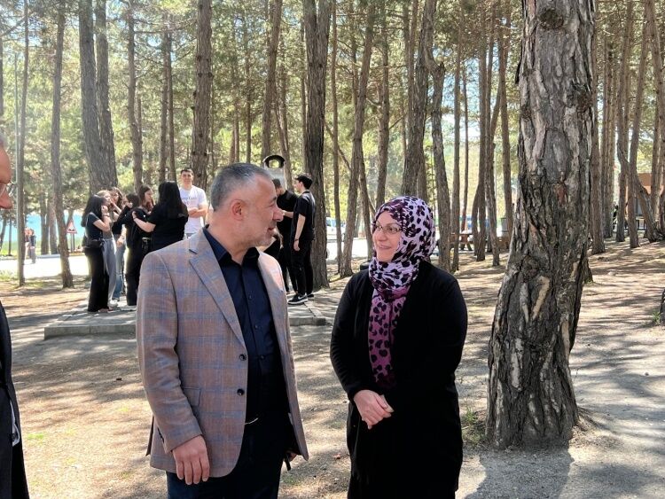 Başkan Yıldırım Gençlerle Sahada Yks Öncesi Moral Depoladılar 13592