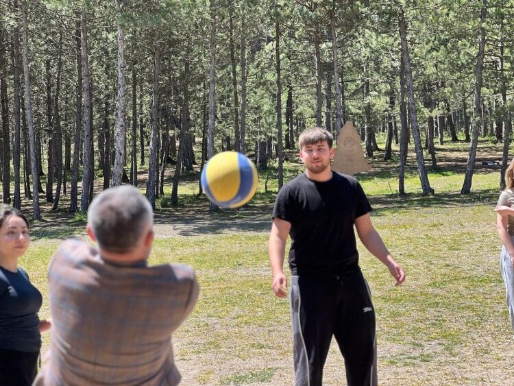 Başkan Yıldırım Gençlerle Sahada Yks Öncesi Moral Depoladılar 13594