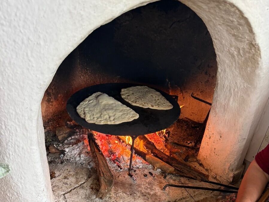 Başkan Yıldırım’dan Gözleme Molası 12987
