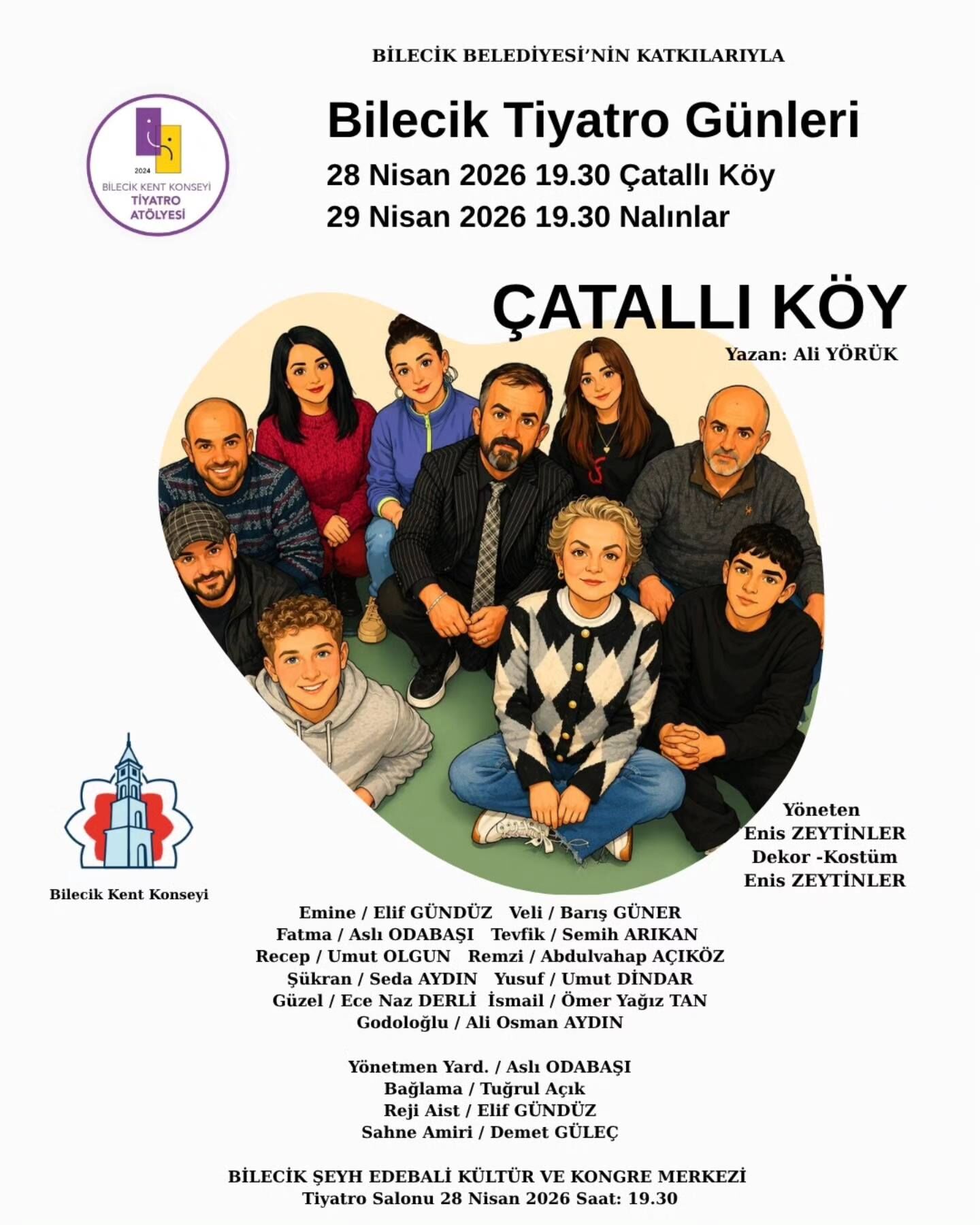 Bilecik’te Sahne Perdesi Açılıyor 13521