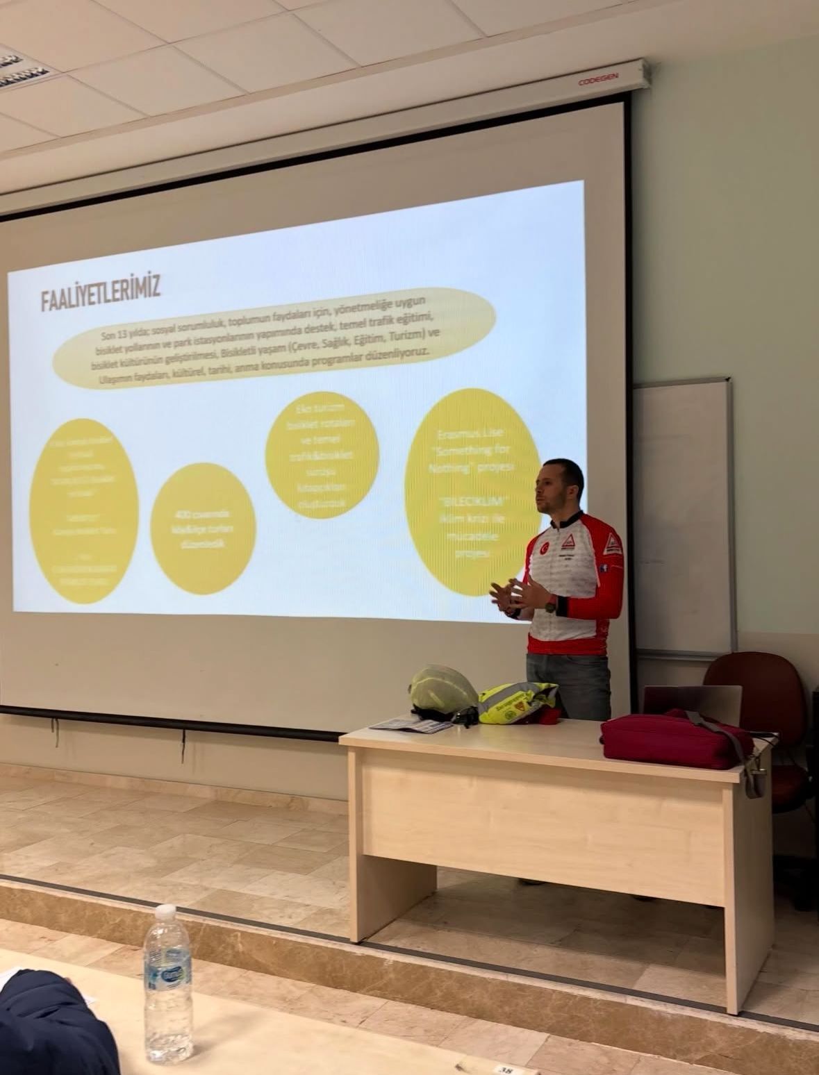 “Bisikletli Ulaşım Ve Yaşam” Semineri Bşeü’de Gerçekleştirildi 13295