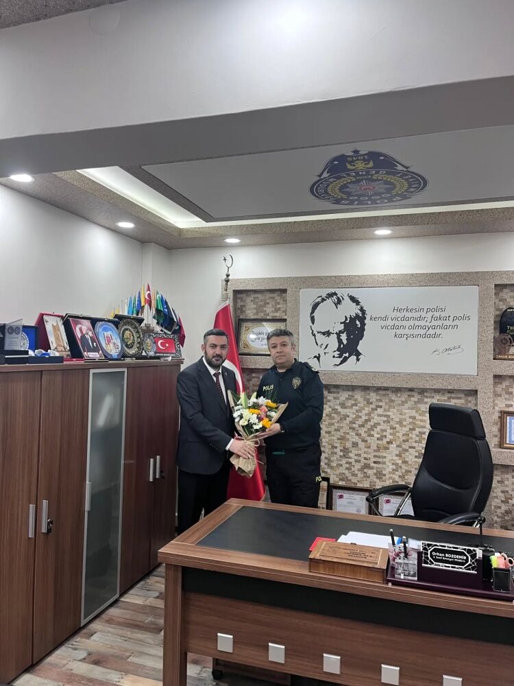 Bozüyük’te Polis Haftası’nda Anlamlı Ziyaret 12821