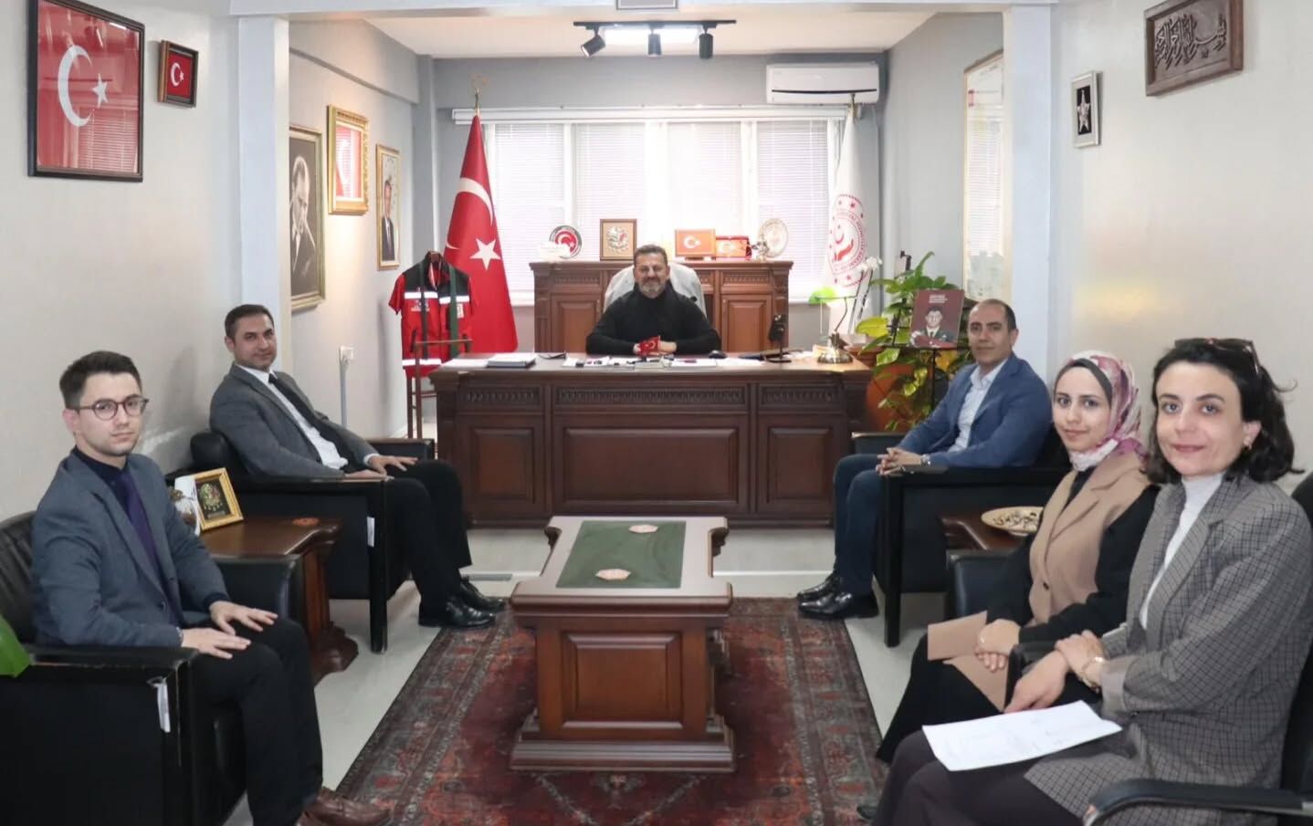 Cezaevi Kurumundan Aile Ve Sosyal Politikalar İl Müdürlüğü’ne Ziyaret 13230