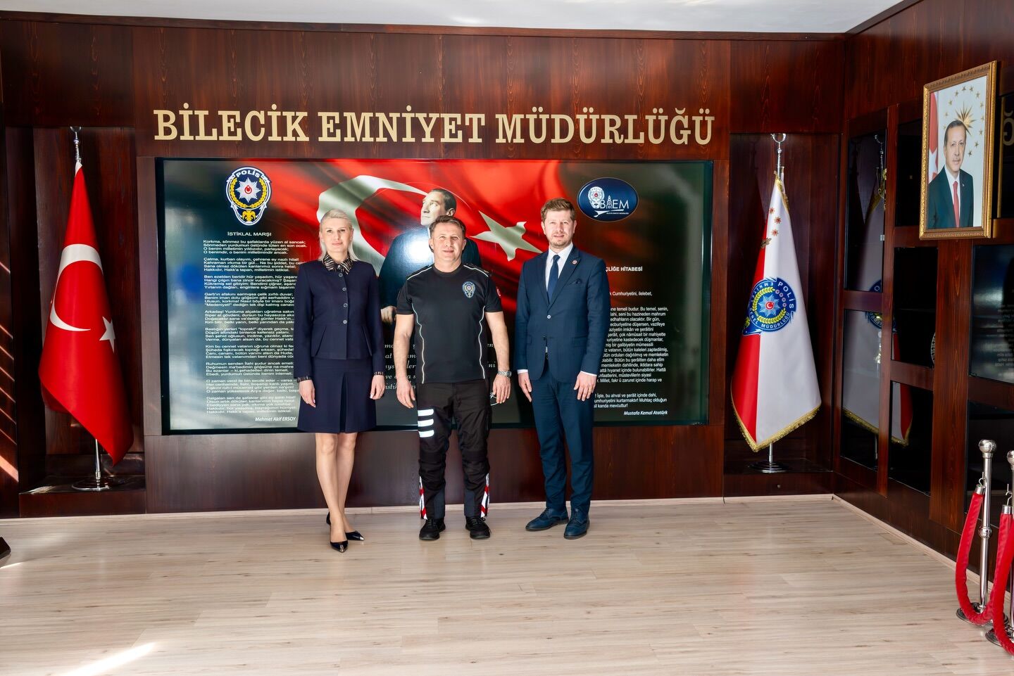 Müdür Çağlara Polis Haftası Ziyareti 13022