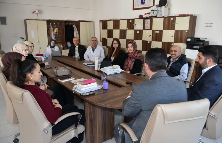 Müftü Dilek’ten Öğretmenlere Destek Ziyareti 13433