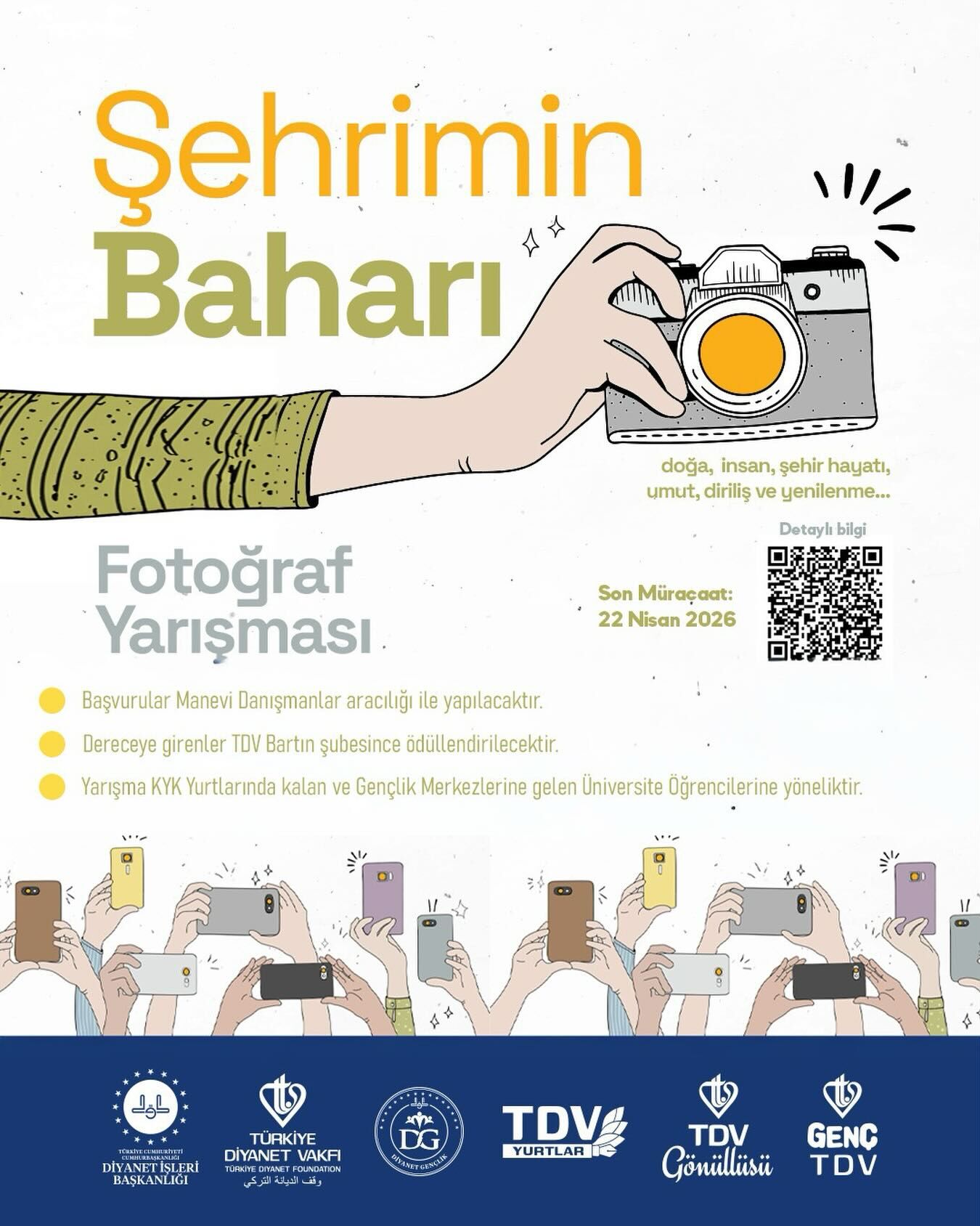 “Şehrimin Baharı” Fotoğraf Yarışması Başladı 12713