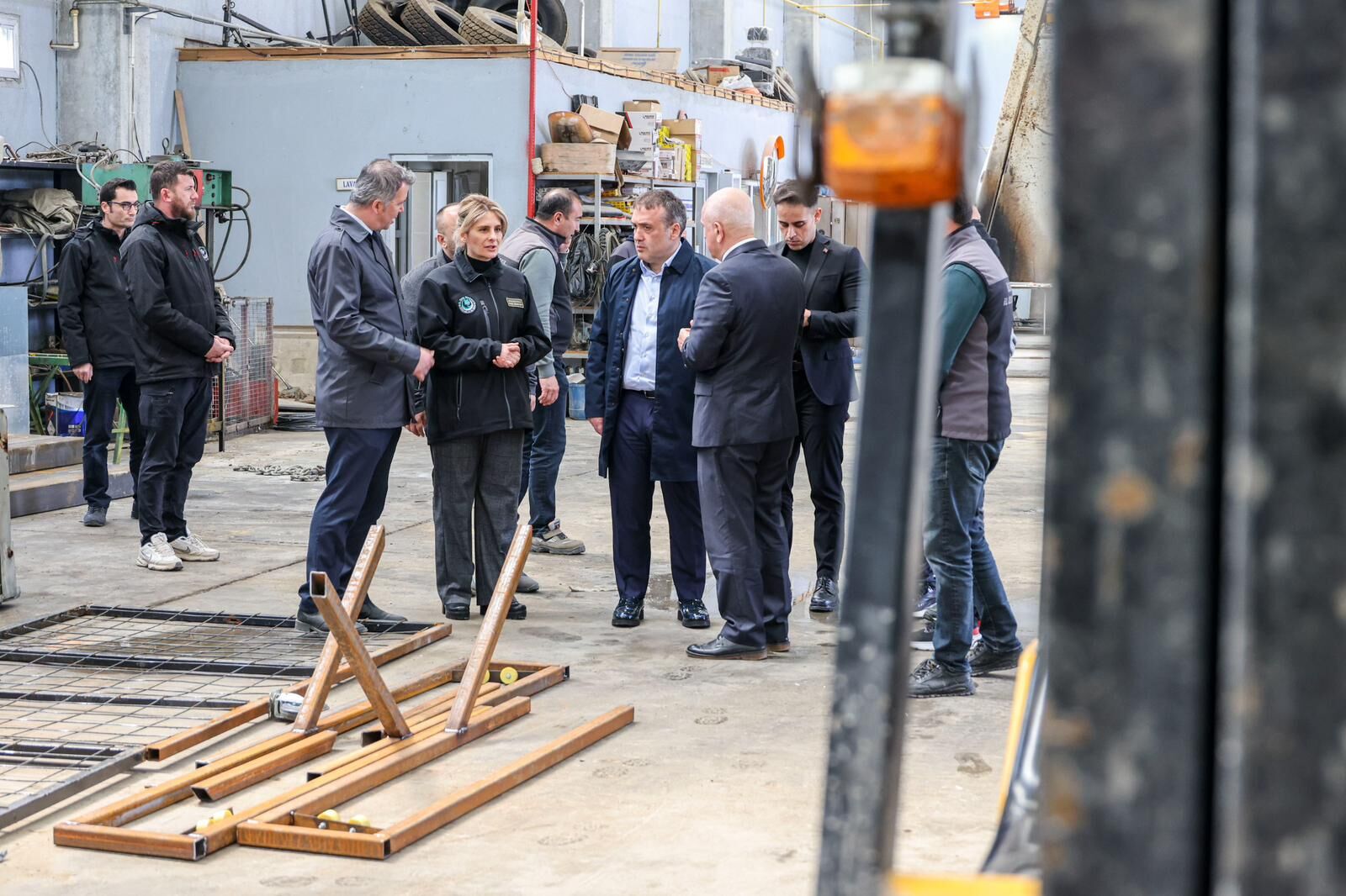 Vali Sözer Gülümbe Şantiyesi’nde 12832