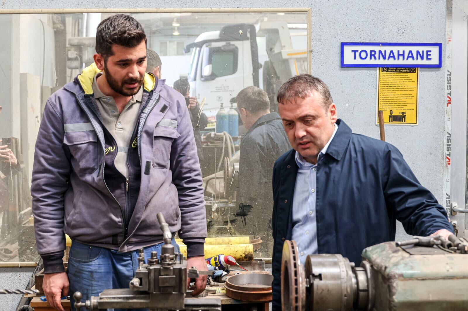 Vali Sözer Gülümbe Şantiyesi’nde 12834