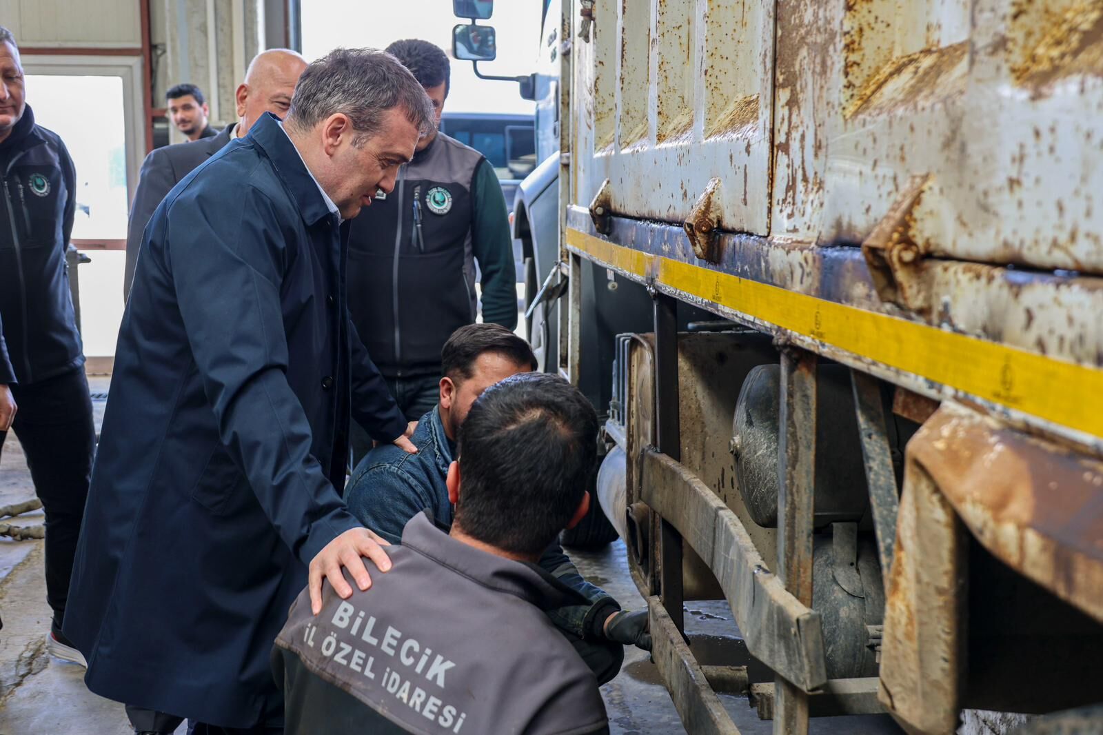 Vali Sözer Gülümbe Şantiyesi’nde 12835