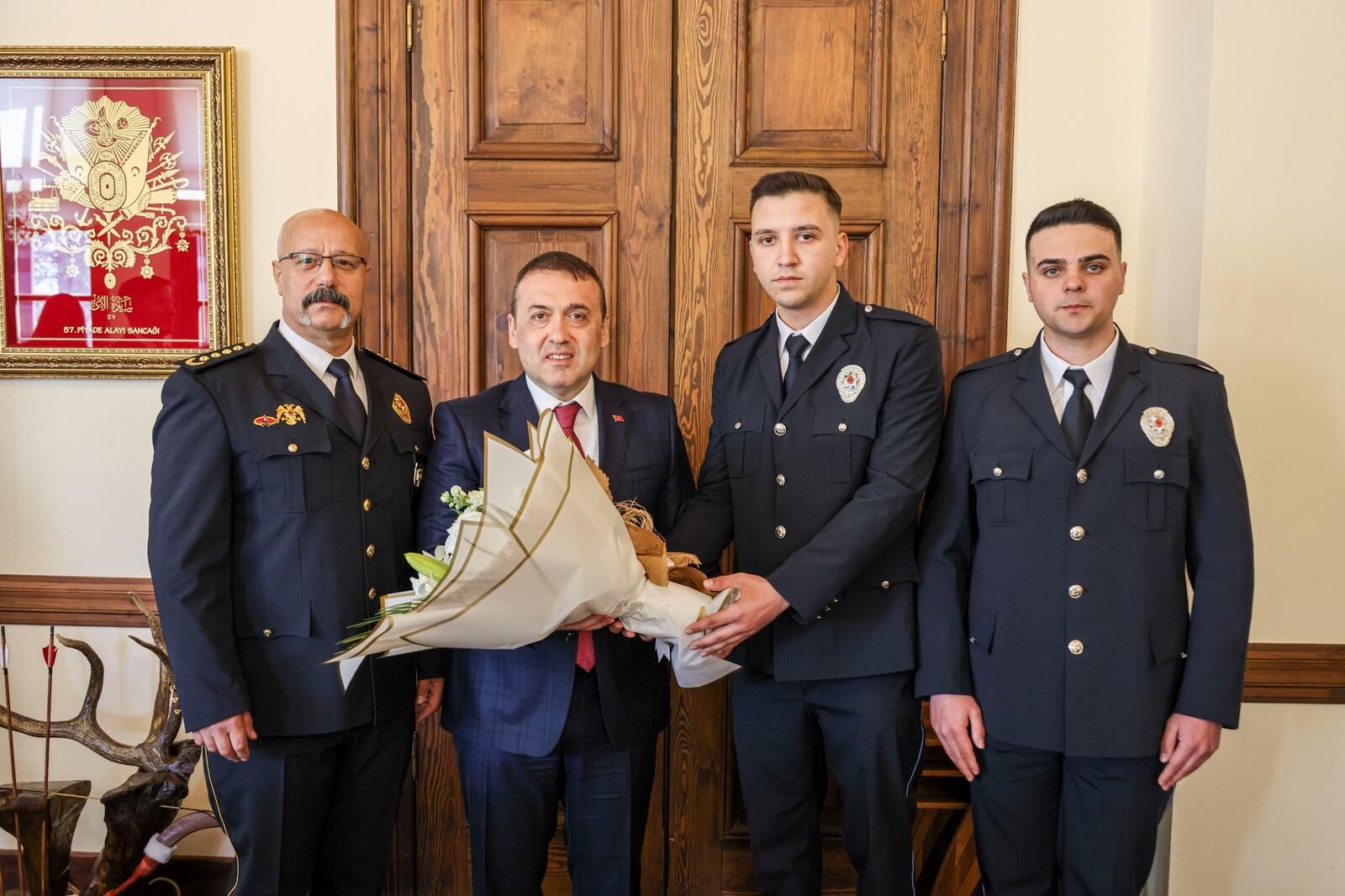 Vali Sözer, Polis Haftasında Teşkilatı Ağırladı 12938