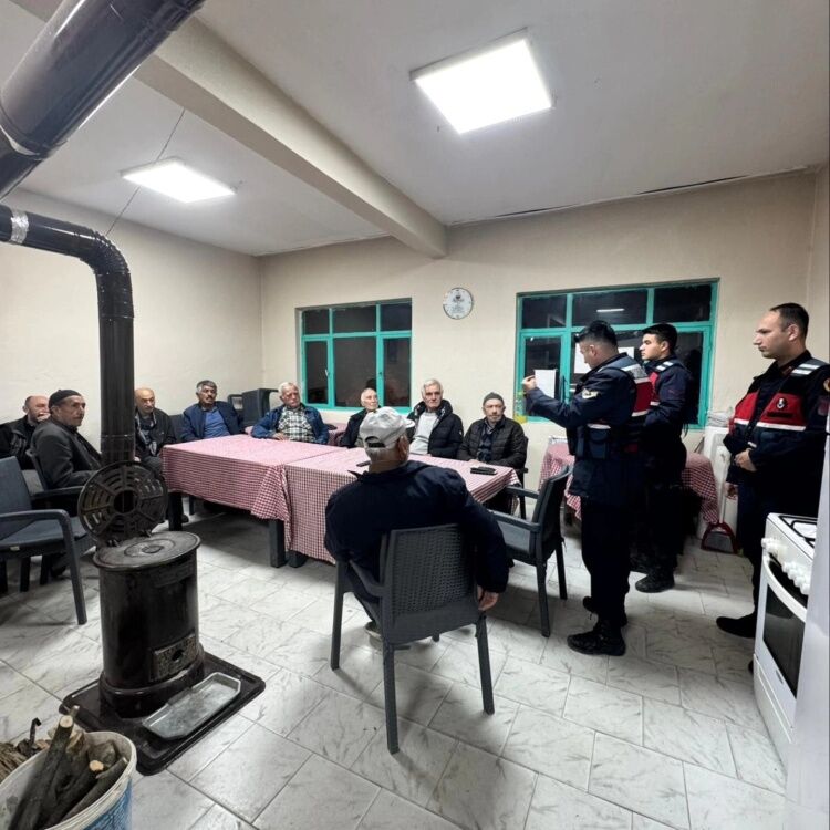 Yenipazar’da Hayvan Hırsızlığına Karşı Bilgilendirme Çalışması 13159