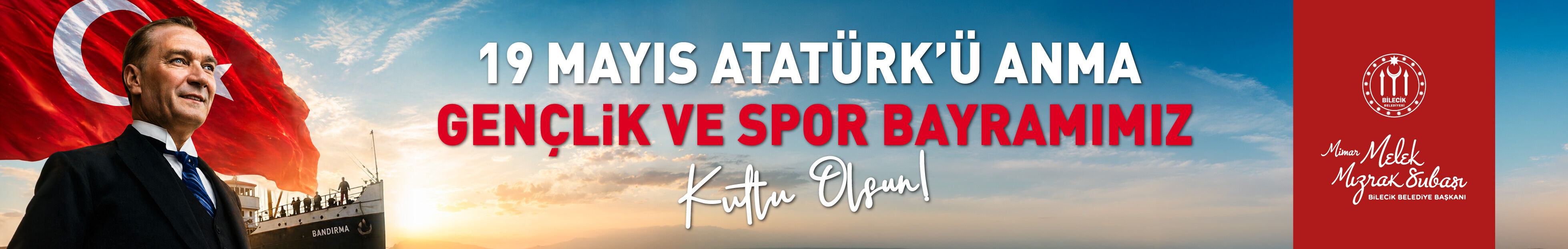 Bilecik Belediyesi 19 Mayıs Atatürk'ü Anma, Gençlik ve Spor Bayramı