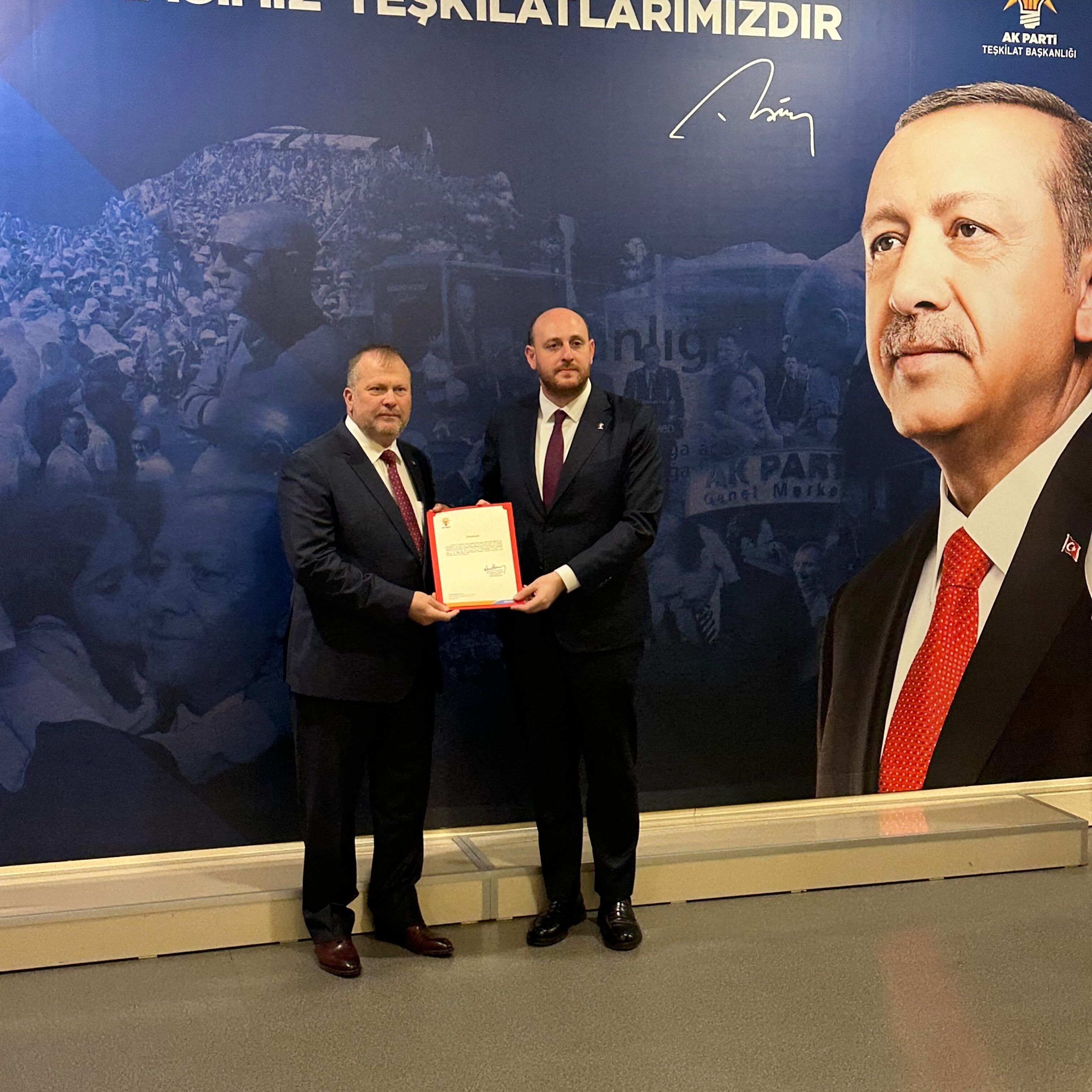 Ak Partide Başkan Değişti 14426