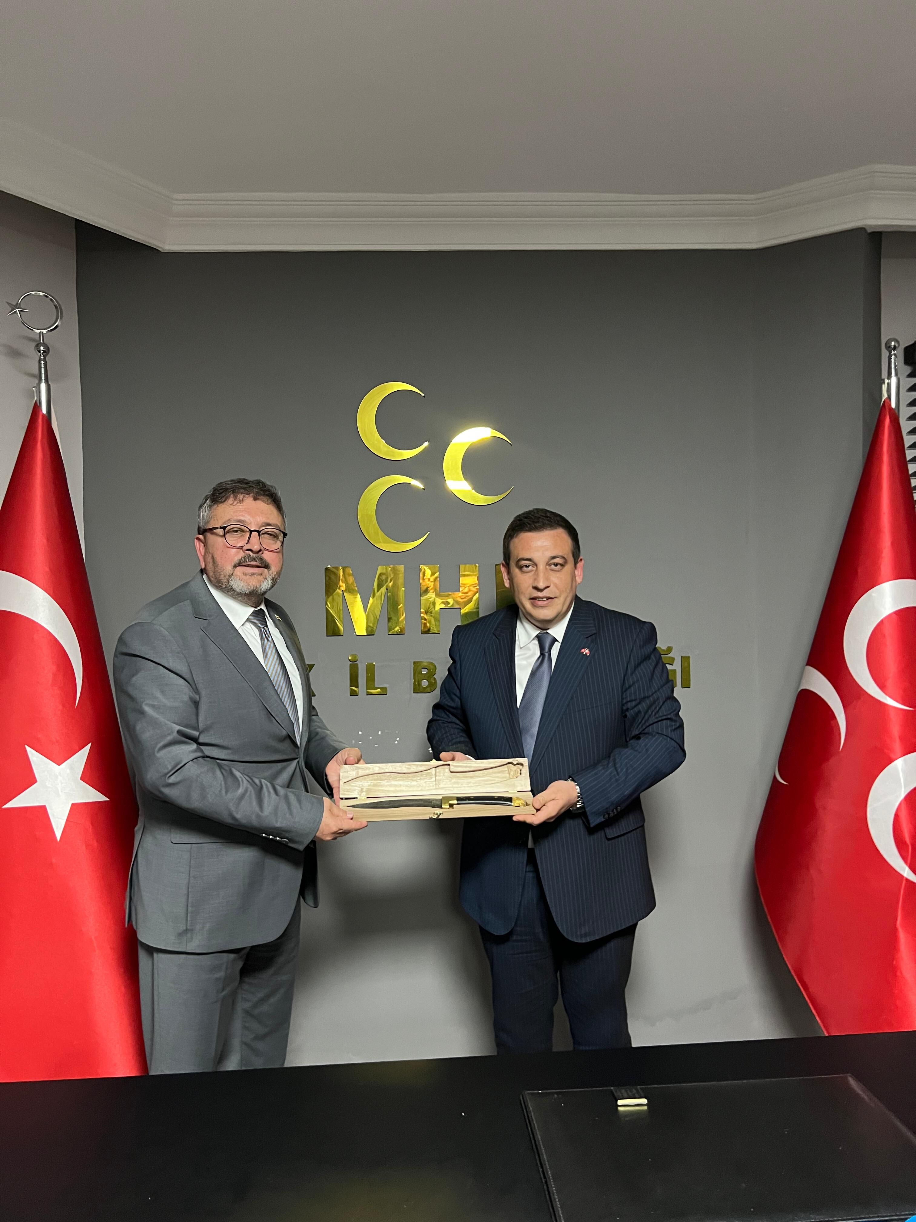 Başkan Özkana Hayırlı Olsun Ziyareti 14952