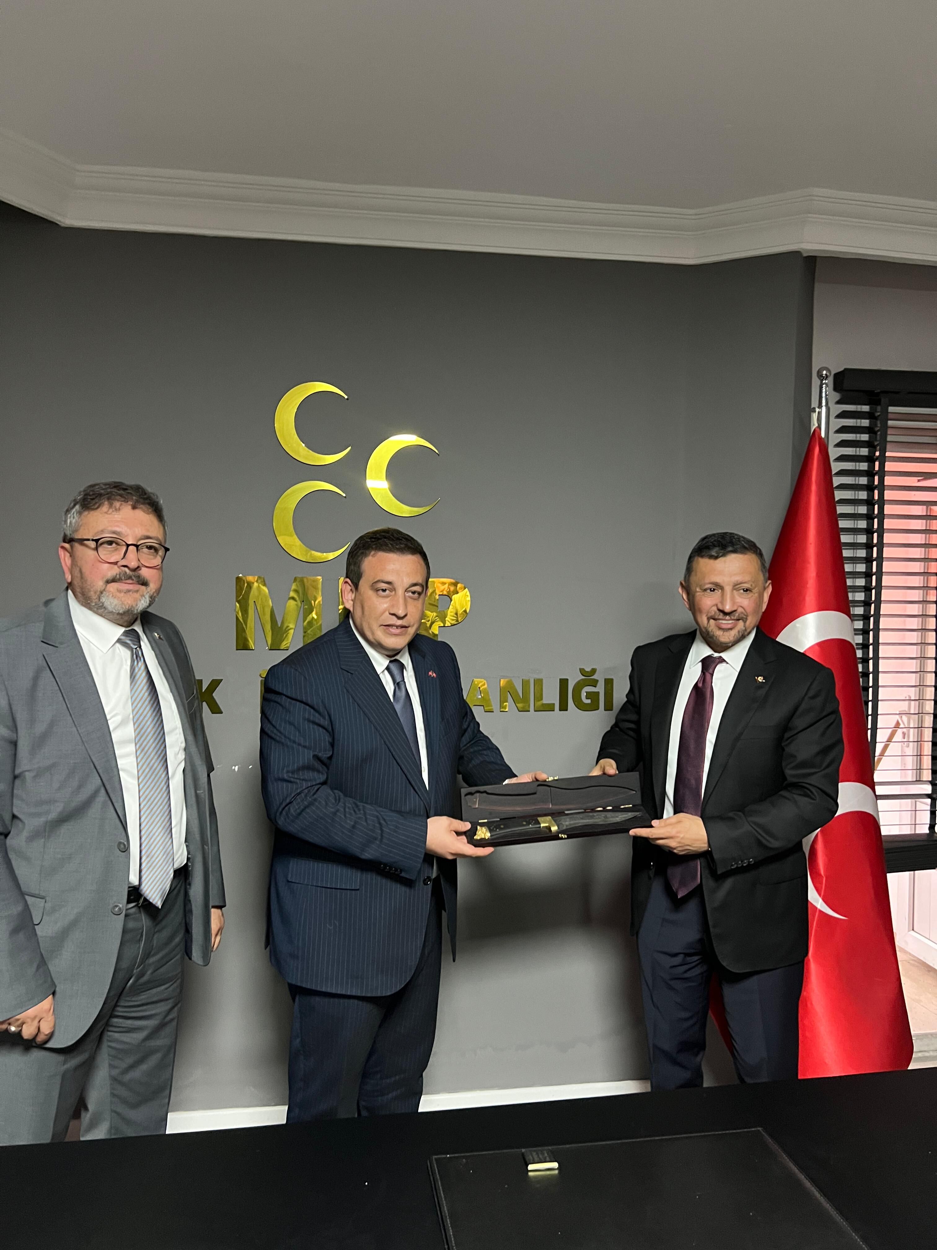 Başkan Özkana Hayırlı Olsun Ziyareti 14953