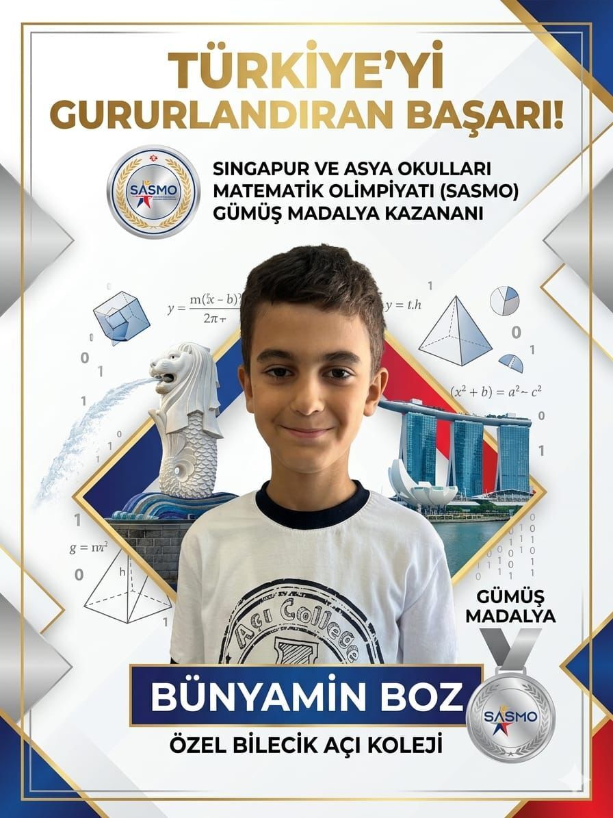 Bilecik Açı Koleji’nden Uluslararası Başarı 14038