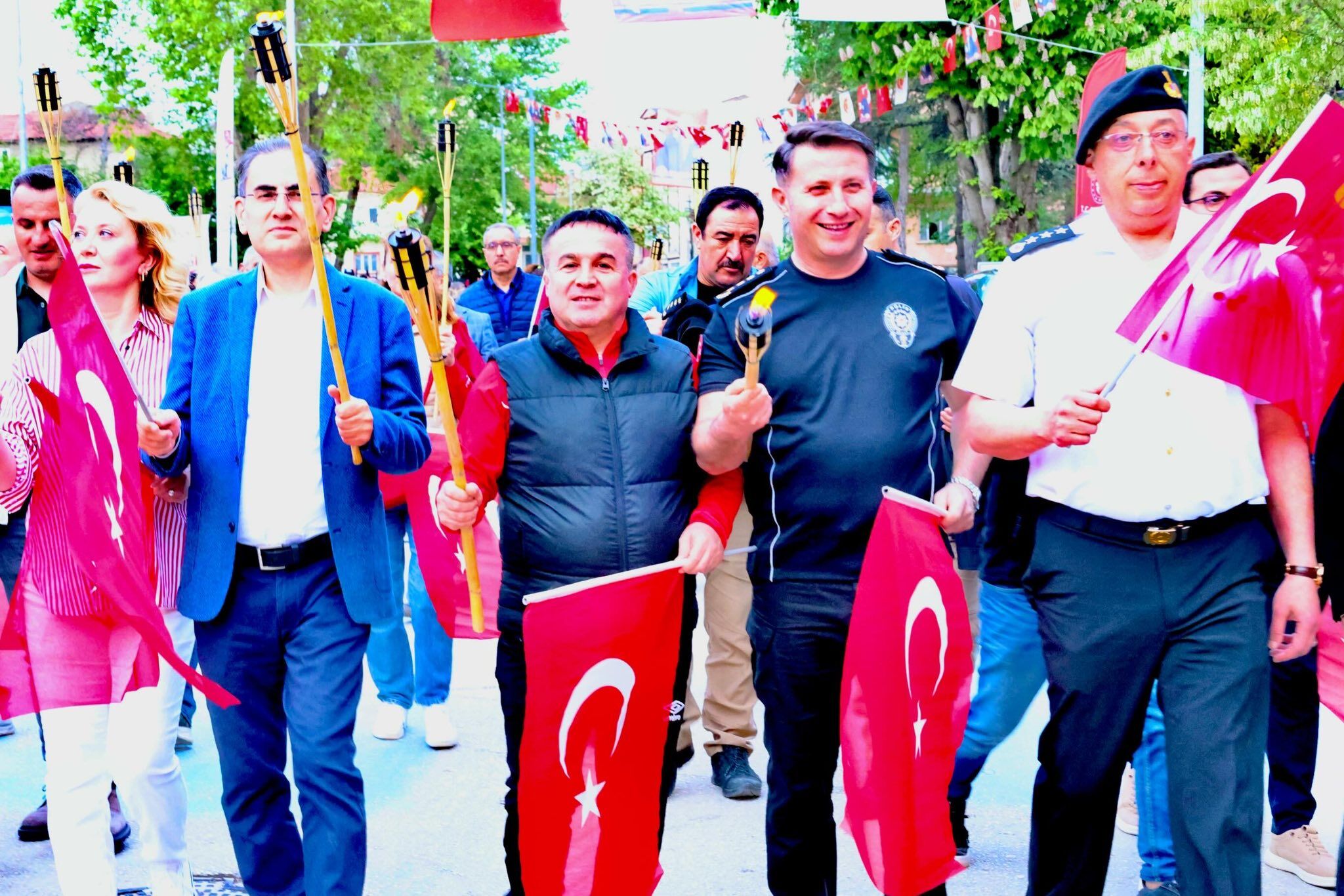Bilecik’te 19 Mayıs Gecesi Meşalelerle Tarihe Yazıldı 14743