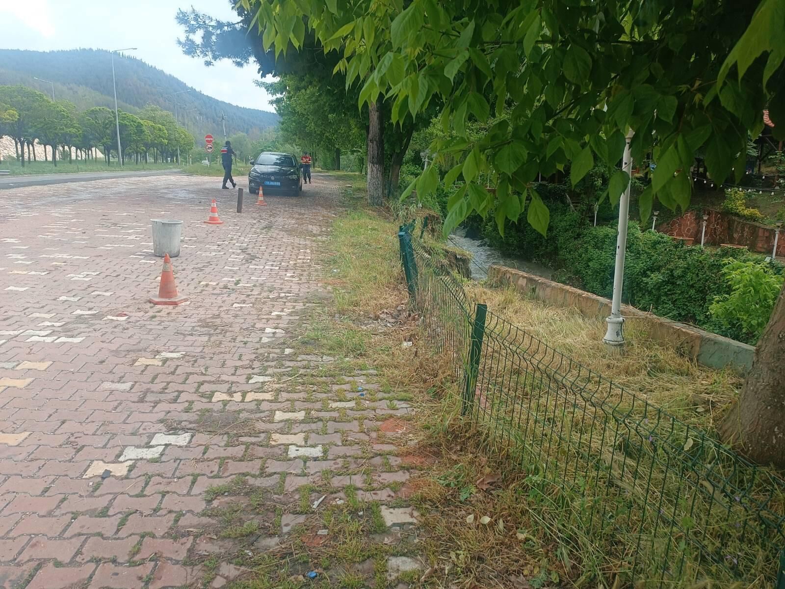 Bilecik’te İstinat Duvarı Çöktü 14996