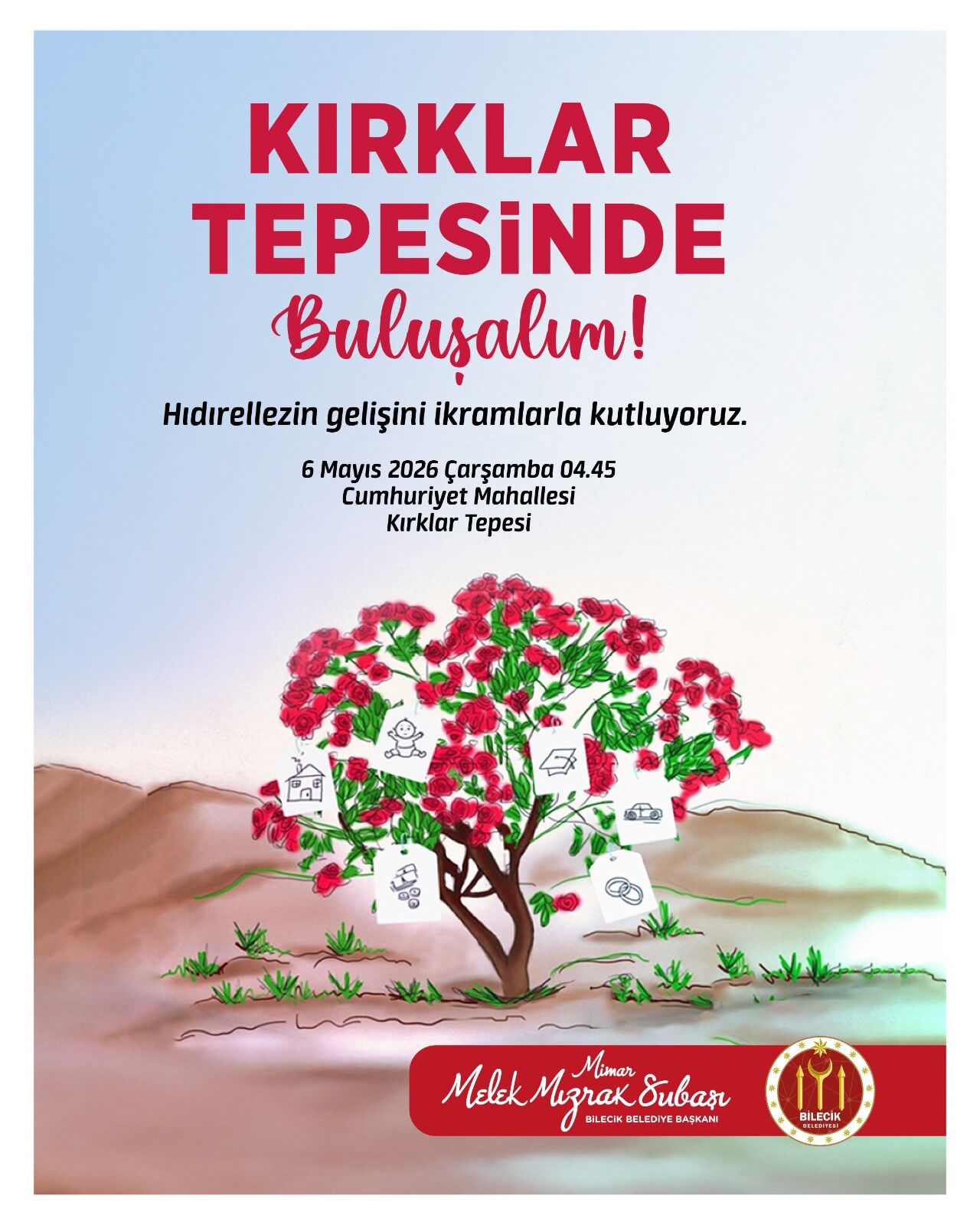 Hıdırellez Coşkusu Kırklar Tepesi’nde Yaşanacak 13878
