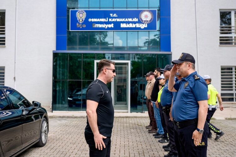 İl Emniyet Müdürü Çağlar’dan Osmaneli Emniyetine Ziyaret 15001