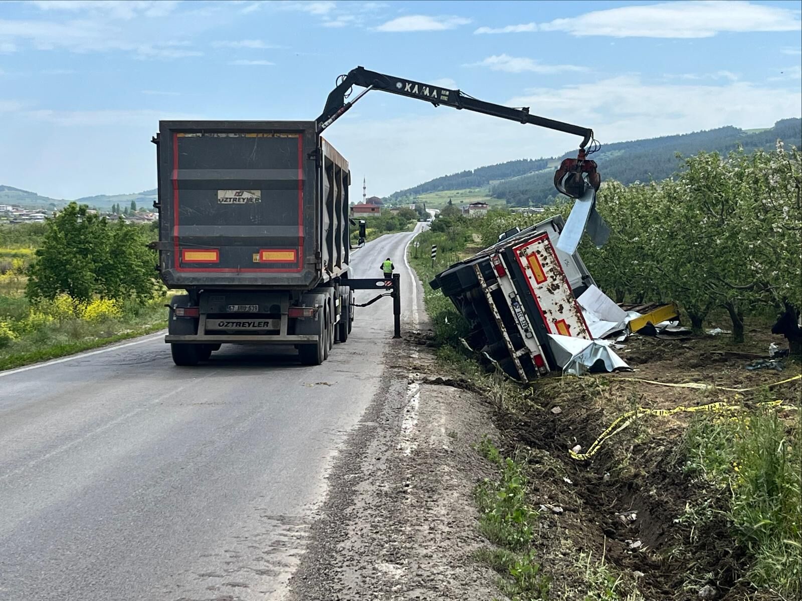 İznik–Pamukova Karayolu Geçici Olarak Trafiğe Kapatıldı 14105