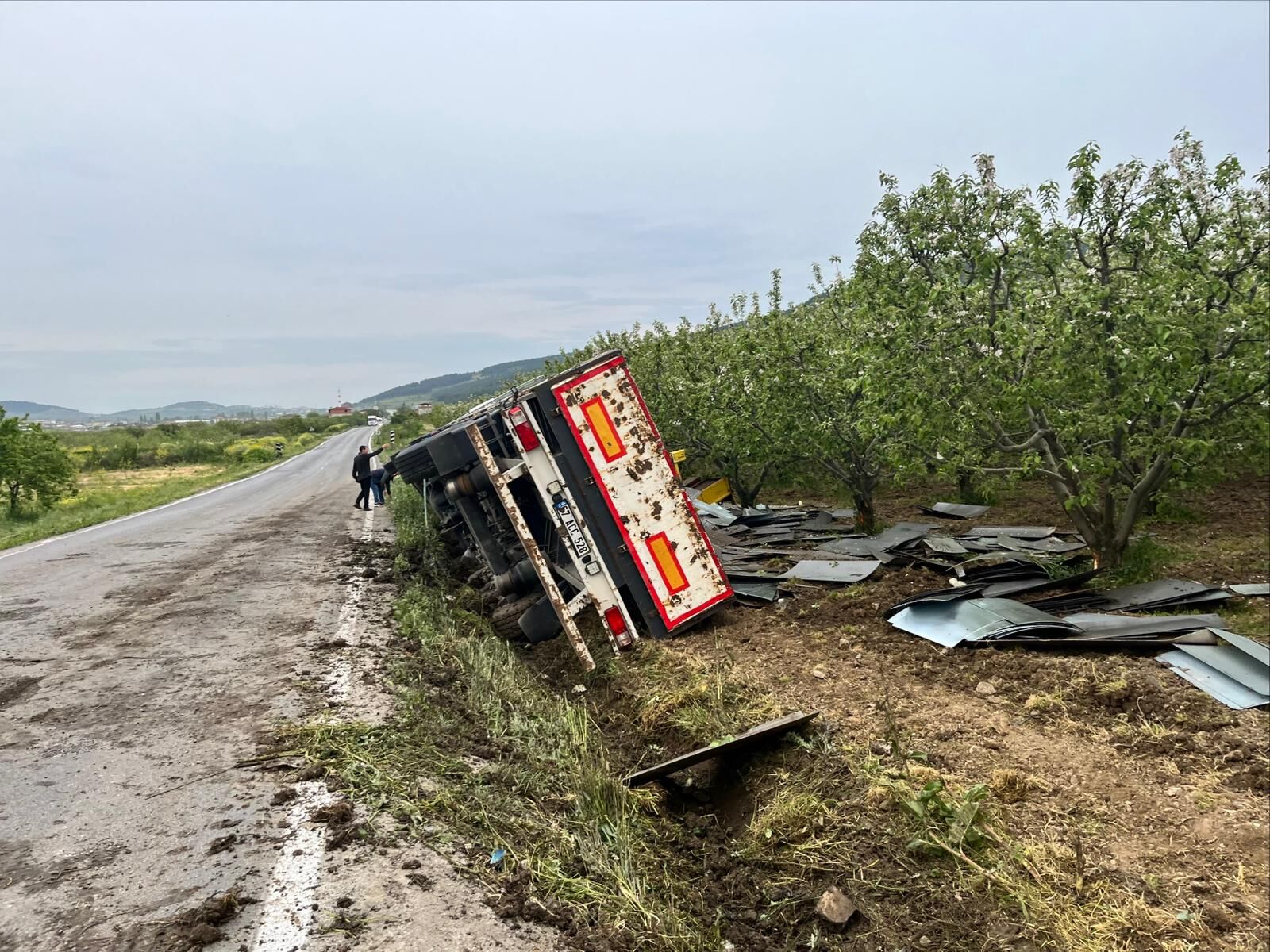 İznik–Pamukova Karayolu Geçici Olarak Trafiğe Kapatıldı 14106