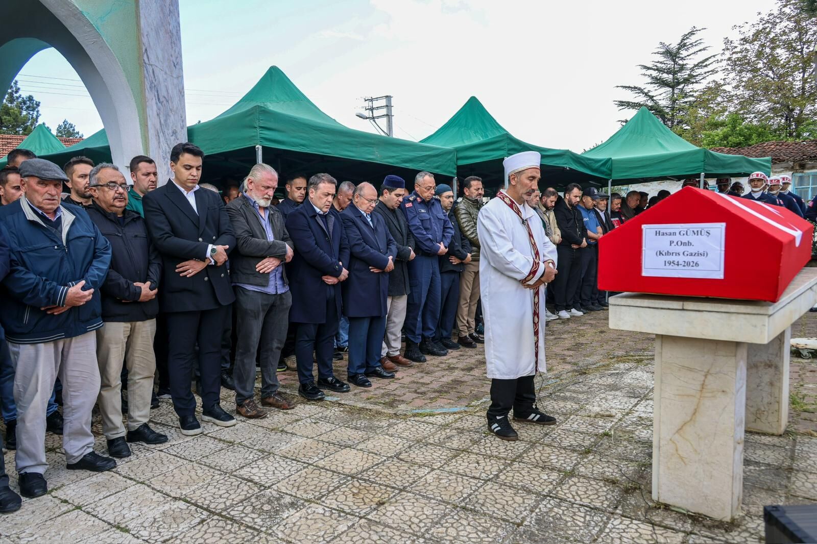 Kıbrıs Gazisi Son Yolculuğuna Uğurlandı 14613
