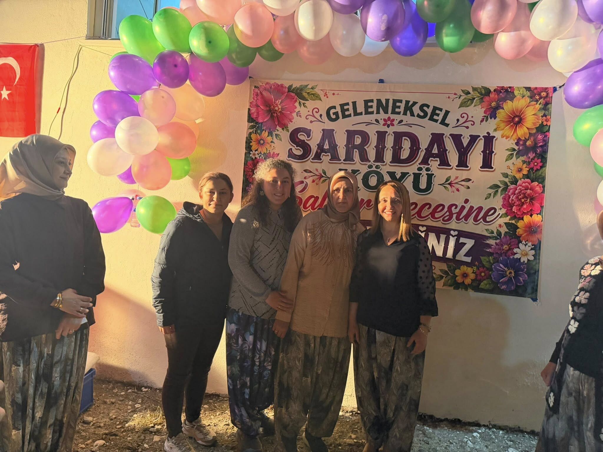 Köyde Kadınlardan Bayram Şöleni 15032