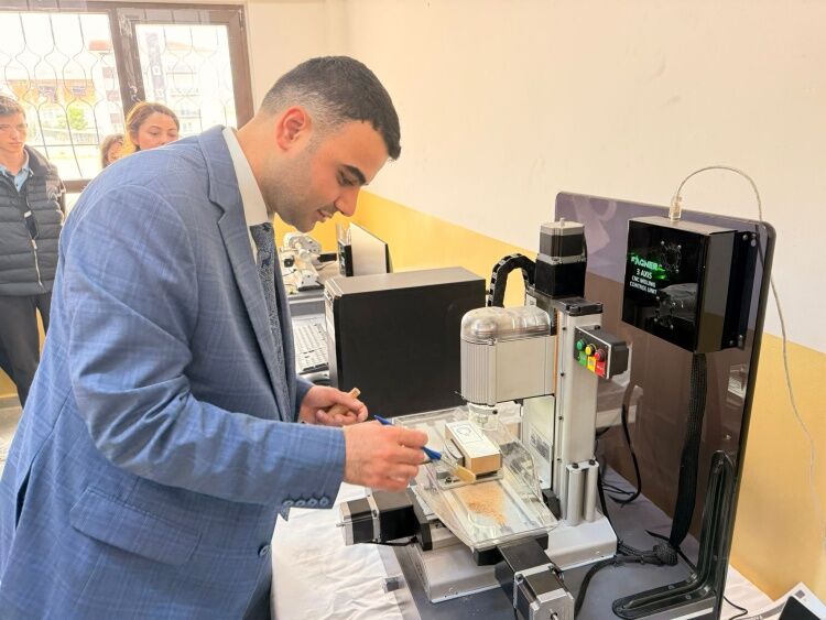 Nilüfer Hatun Mtal’de Öğrencilere Cnc Makineleri Teslim Edildi 14826