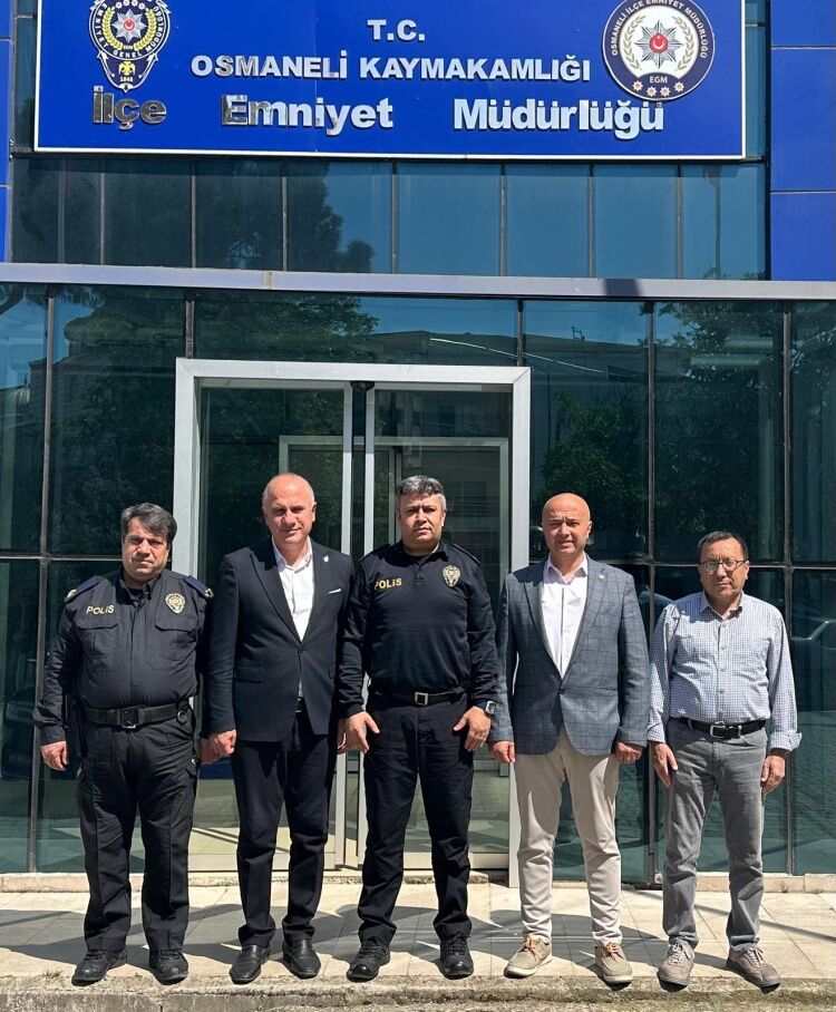 Osmaneli’den Emniyet Müdürüne Hayırlı Olsun Ziyareti 14313